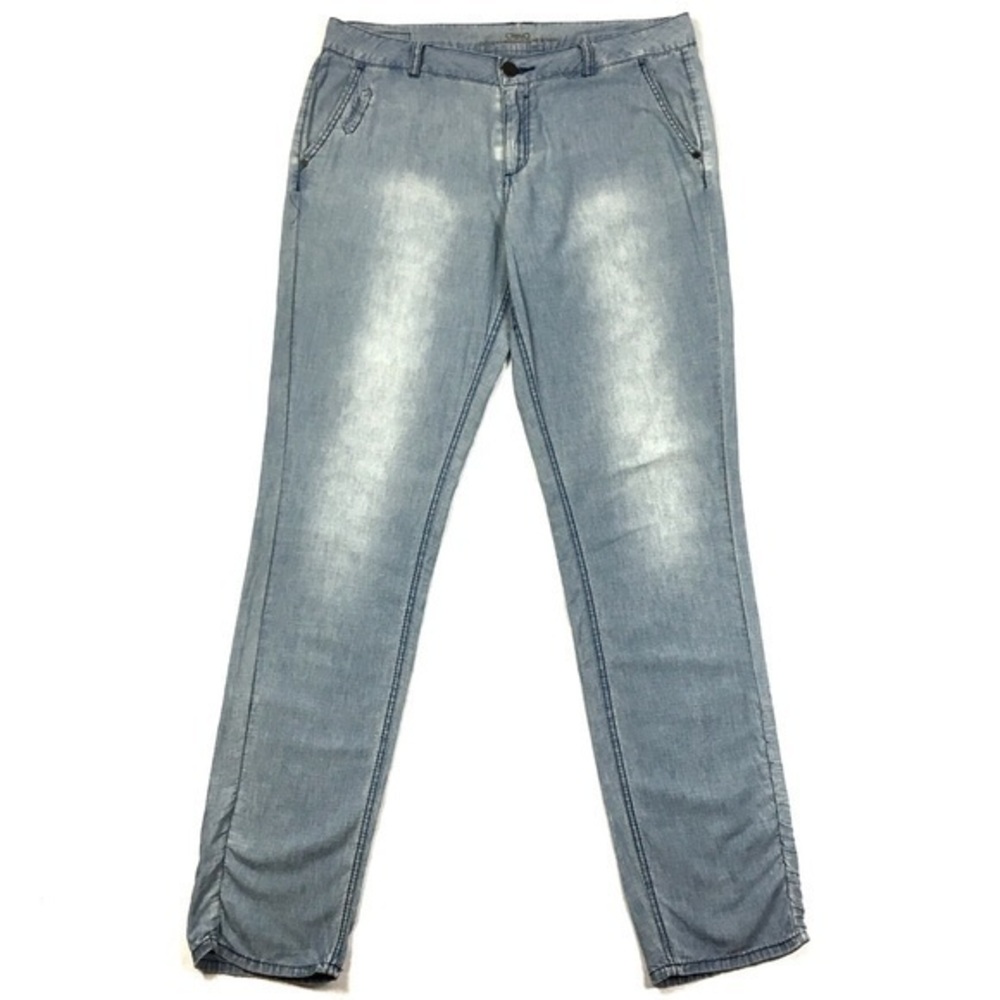 S. Oliver Lightweight Chambray Slim‎ Chino Pant